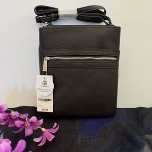 Giani Bernini Genuine Leather Mini Crossbody Bag NWT